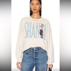 Daydreamer Shania | Boots Been Under Cream Crewneck Oversized Sweatshirt XS